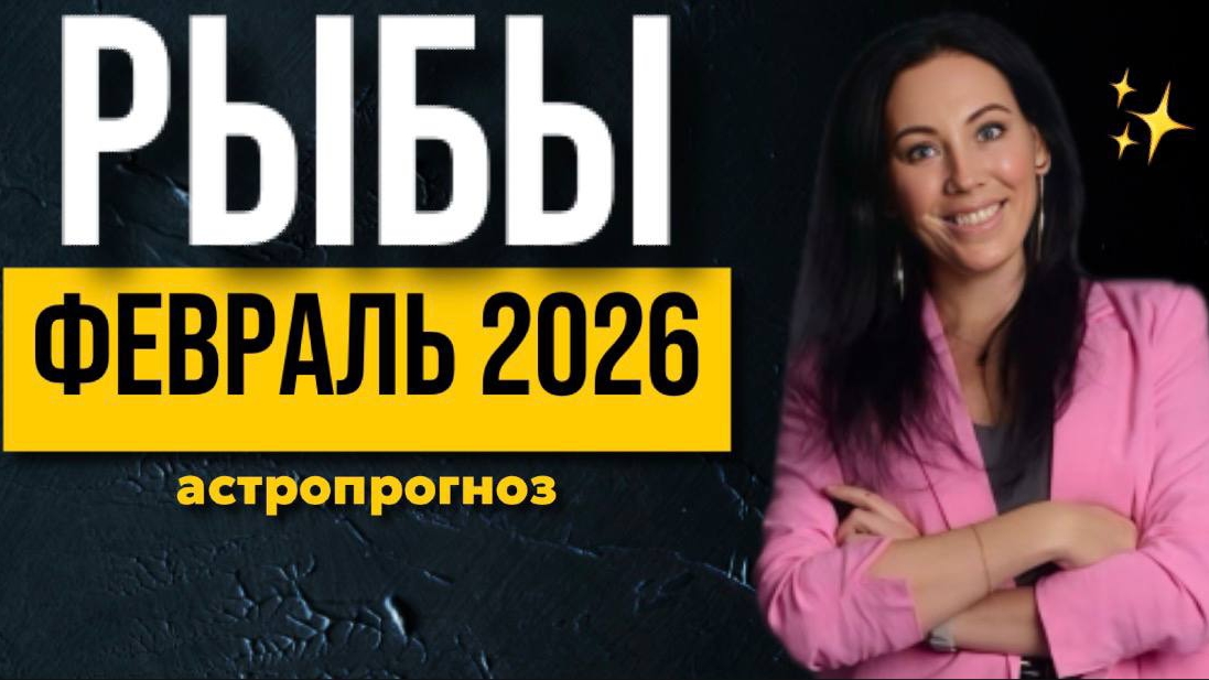 РЫБЫ: астропрогноз февраль 2026 РЫБЫ: астропрогноз февраль 2026