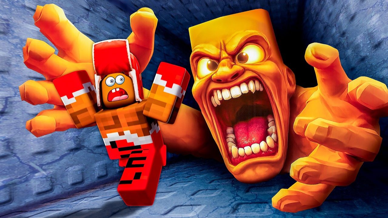 СБЕГИ ИЗ ТОННЕЛЯ С БРЕЙНРОТАМИ! 😱 ROBLOX смотреть онлайн