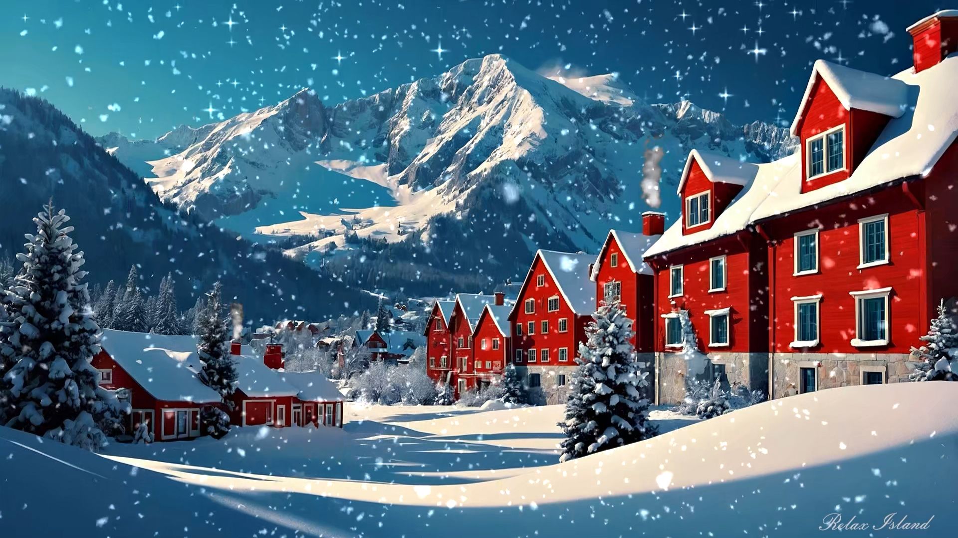 ЗИМНЯЯ УСПОКАИВАЮЩАЯ МУЗЫКА ДЛЯ СНА 🎵 МЕДИТАТИВНАЯ РАССЛАБЛЯЮЩАЯ МУЗЫКА ДЛЯ ДУШИ В ДОМИКЕ В ГОРАХ смотреть онлайн