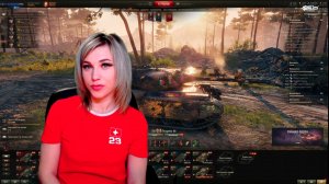 🔮 Прогулка по ночному рандому. Бои в поисках урона.МИР ТАНКОВ с ElenaSun.