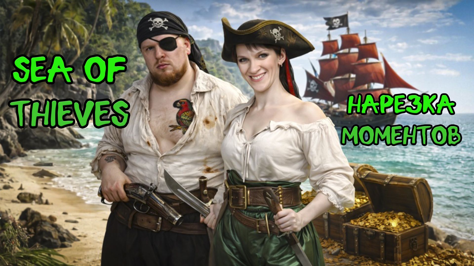 Как мы проходили обучение в Sea of Thieves — смешные моменты и фейлы