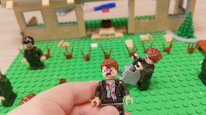 Обзор моей первой лего самоделки про зомби