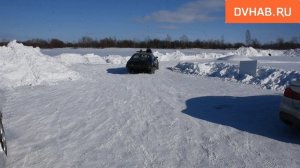 Непогода чуть было не сорвала второй этап соревнований по дрифту в Комсомольске