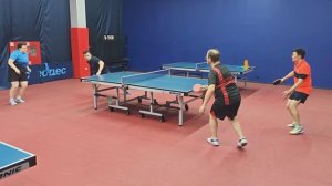 однажды Хливнюк Федосеева Ким Чирков 02.02 после Парного турнира по настольному теннису ТТМаршал