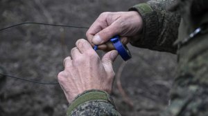 Младший сержант Сурганов провел ремонт линии проводной связи под огнем противника