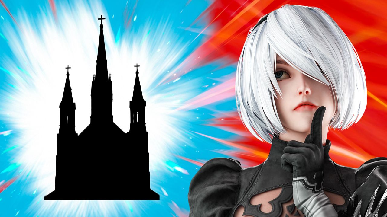 [Игровые истории] Тайная церковь в NieR: Automata смотреть онлайн