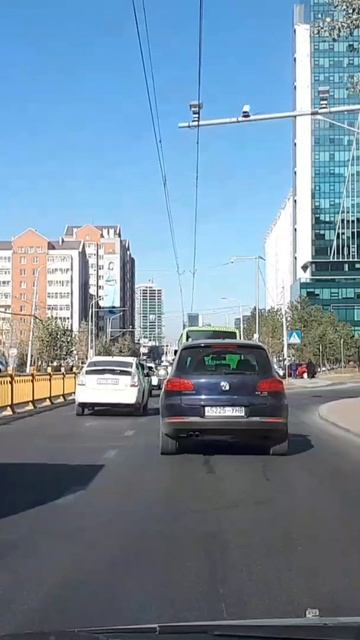 На улицах Улан-Батора…