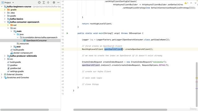 71. OpenSearch Consumer Implementation - Part 1 смотреть онлайн