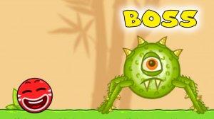 Оригинальный RED BALL 5 БОСС красный шарик прохождение игры на андроид