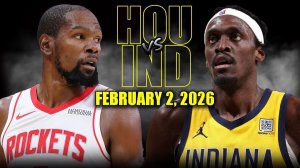 03.02.2026 | ОБЗОР МАТЧА | Индиана Пэйсерс - Хьюстон Рокетс | Highlights