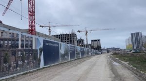 Холодная Анапа🥶 ЖК Хозяин морей. Поликлиника.