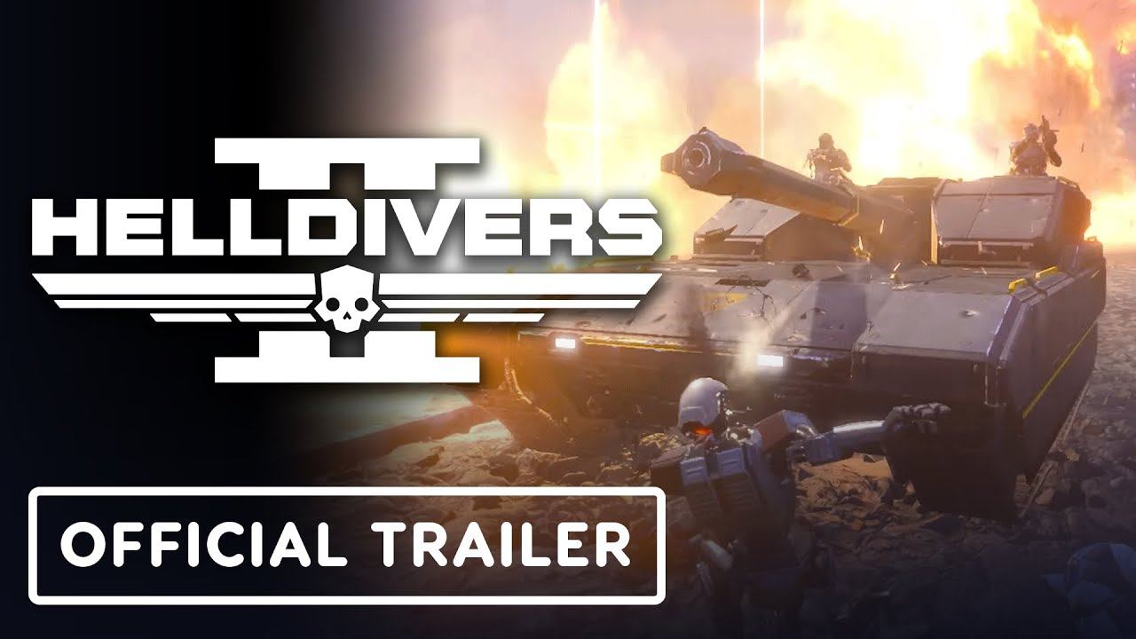 Helldivers 2 - Official Galactic Offensive Trailer смотреть онлайн