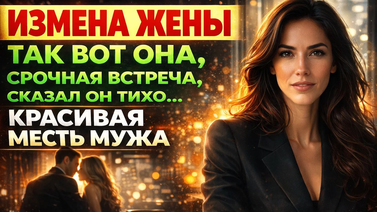 Измена жены. Тайные встреча в кафе РАЗРУШИЛИ МОЮ ЖИЗНЬ.