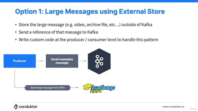 110. Large Messages in Kafka смотреть онлайн