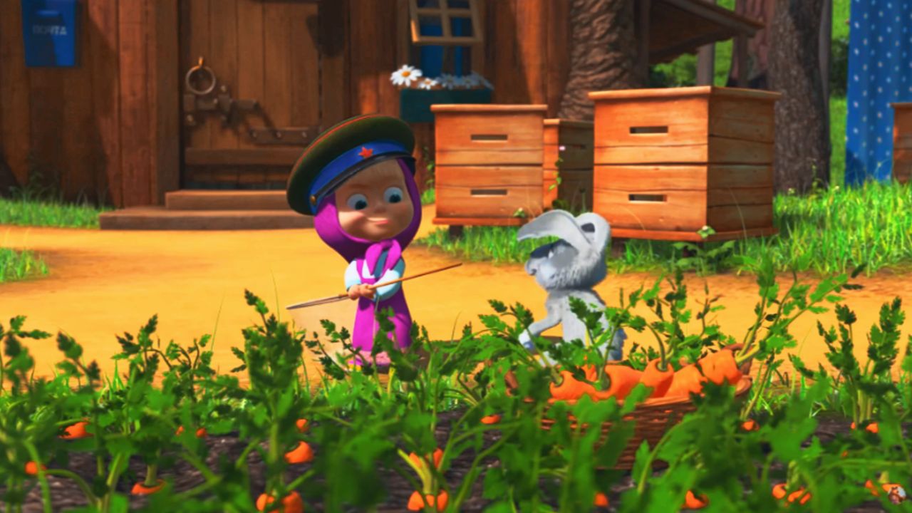 Маша и Медведь | Красочная Магия. Живая Раскраска с Машей и Медведем | Маша и Медведь Смотреть смотреть онлайн