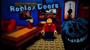 Лего stop motion анимация|RobloxDoors| «странный лифт» | BrickartStudio