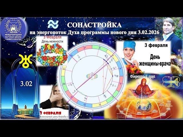 СОНАСТРОЙКА на энергопоток нового дня зимы, на Программу Водолея-Урана-Земли-Человечества, 3.02.МНШУ смотреть онлайн