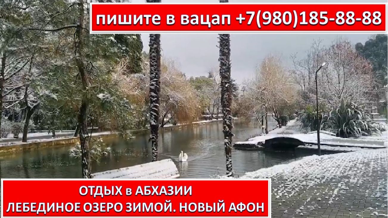 ОТДЫХ в АБХАЗИИ. ЛЕБЕДИНОЕ ОЗЕРО ЗИМОЙ. НОВЫЙ АФОН ОТДЫХ в АБХАЗИИ. ЛЕБЕДИНОЕ ОЗЕРО ЗИМОЙ. НОВЫЙ АФОН