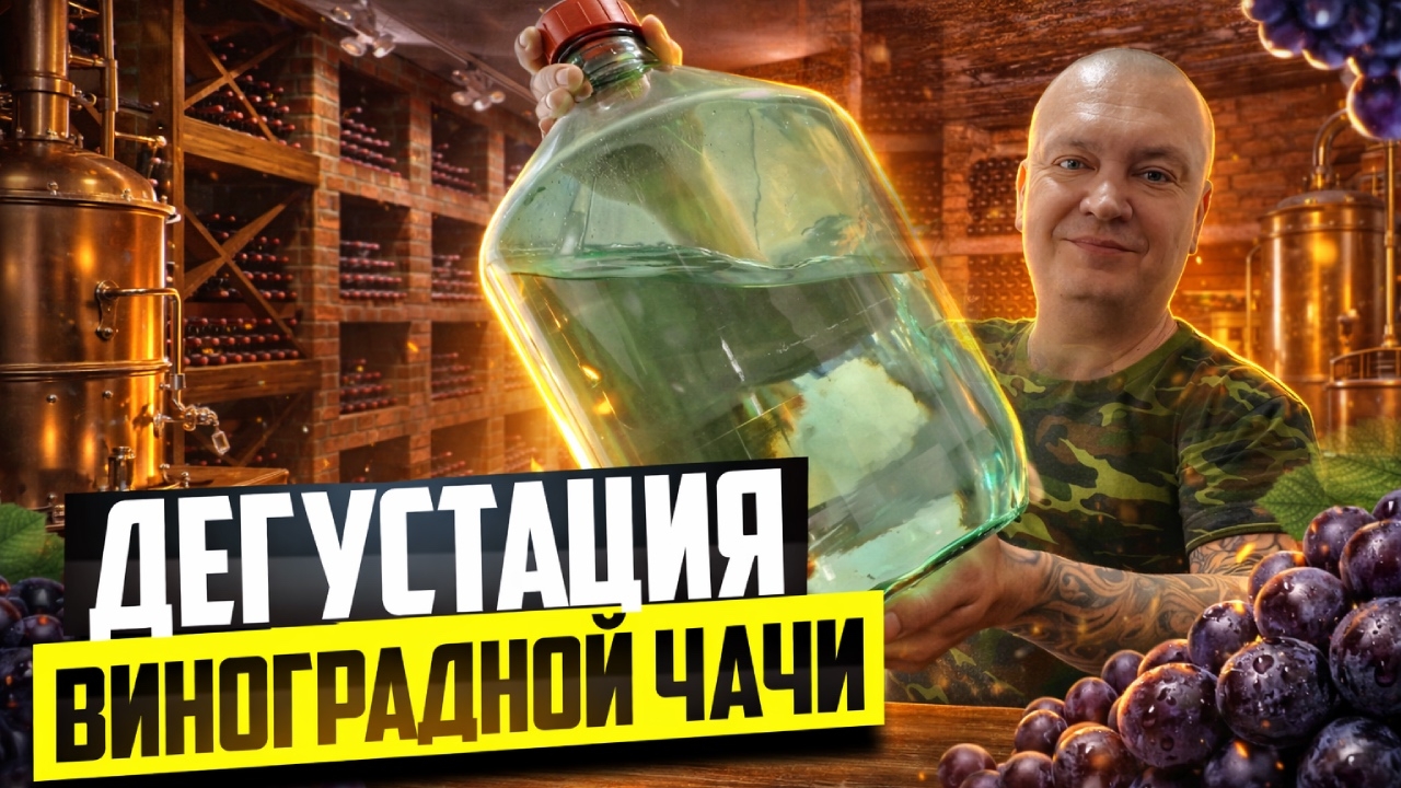 Дегустация дистиллята из виноградного сока за один перегон на аламбике 21го века. смотреть онлайн