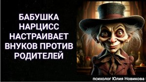 Бабушка нарцисс настраивает внуков против родителей