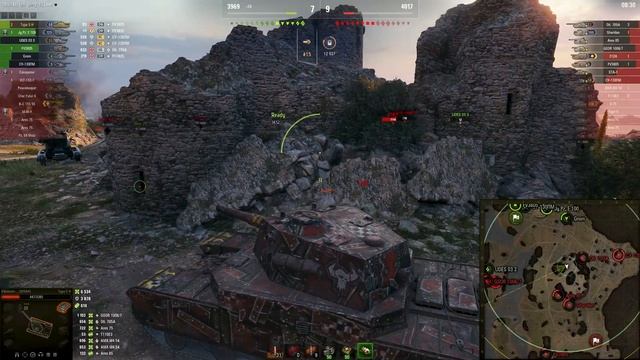 [Fermani wot] Type 5 H ● Алкаш попал на "Рудники" и вот что из этого получилось в бою смотреть онлайн