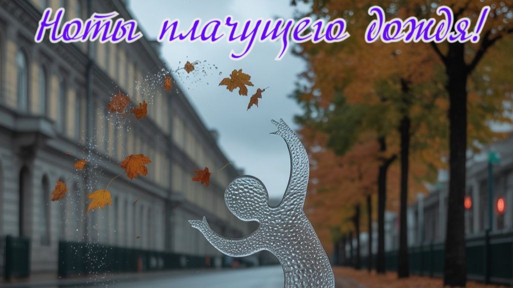 Ноты плачущего дождя! Премьера песни! смотреть онлайн