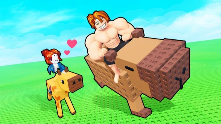 Я РАЗНЕСЛА ВСЕХ В ГОНКЕ ЖИВОТНЫХ В ROBLOX смотреть онлайн