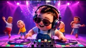 Детская песенка. Карапузики на танцполе