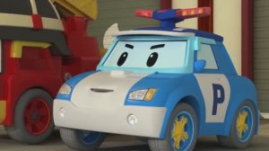 Робокар Полли - История с цементом