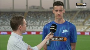 Интервью Б. Москвичева после матча (видео). Зенит - Динамо. WINLINE Зимний кубок РПЛ 2026. Футбол