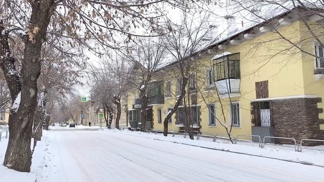 Южный Урал. Магнитогорск. Ул. Менделеева. 3 февраля 2026 г.