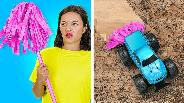 Лайфхаки для ванной 🚿 Идеи уборки и удобные гаджеты для туалета | 123 go смотреть онлайн