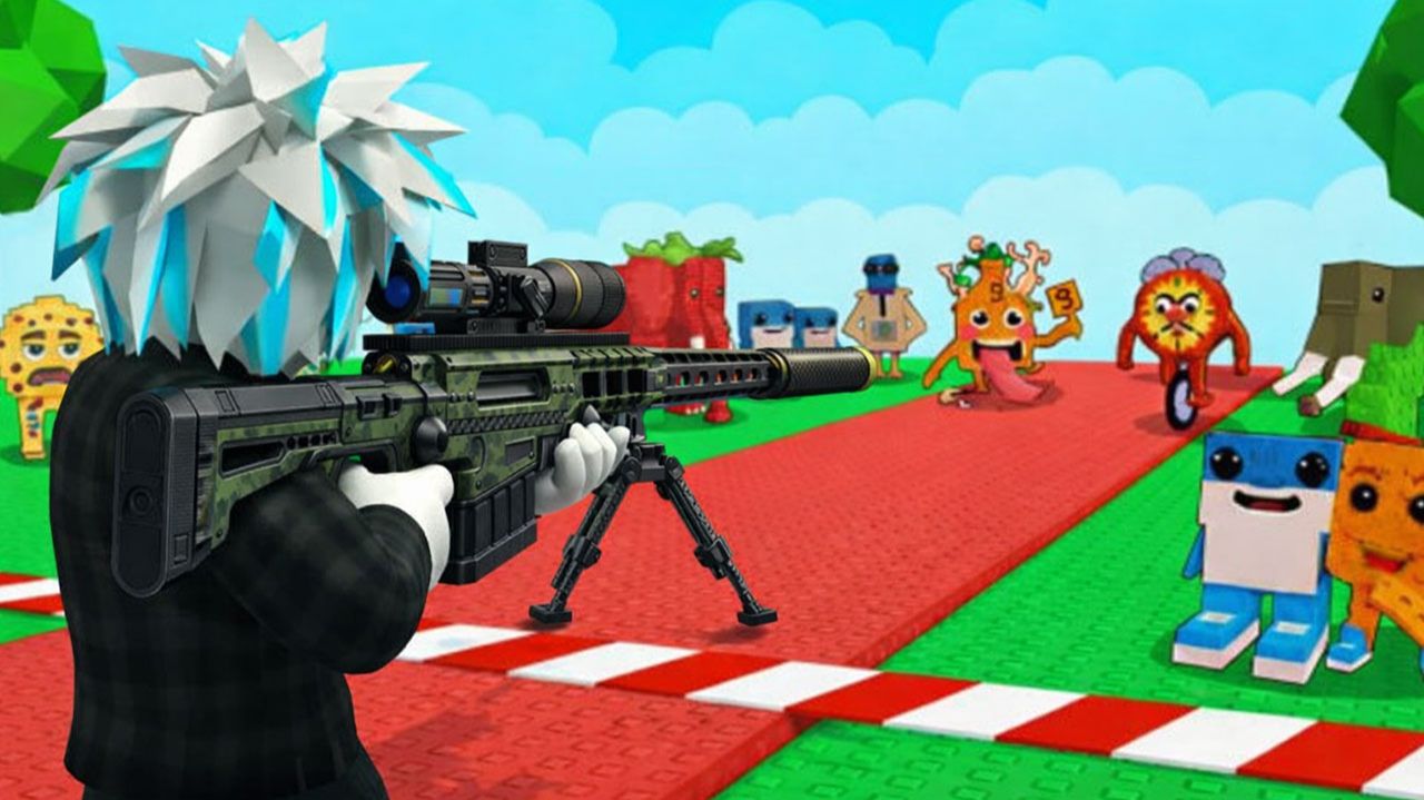 ОХОТА НА БРЕЙНРОТОВ С ОГРОМНОЙ СНАЙПЕРСКОЙ ВИНТОВКОЙ В РОБЛОКСЕ! ROBLOX Snipe A Brainrot смотреть онлайн