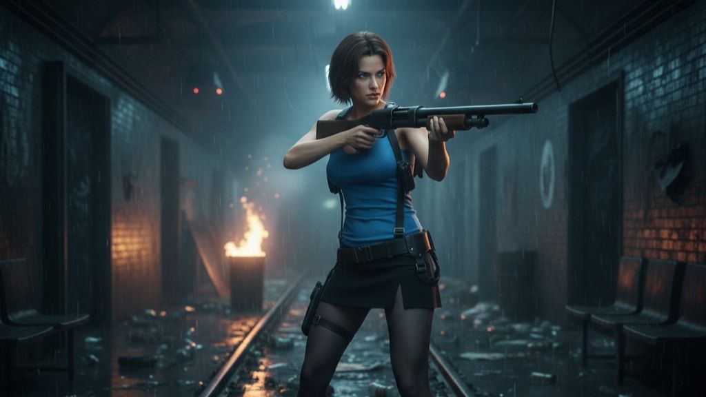4.Resident Evil 3 Remake Полное прохождение на Ps5.Часть 4. смотреть онлайн