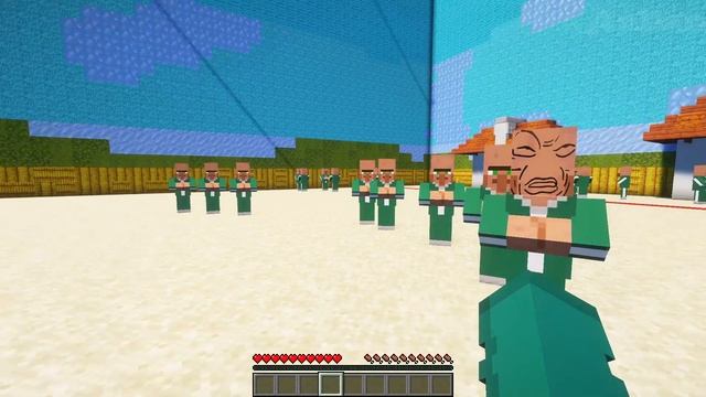 Грох попал в игру в кальмара вместе с жителями часть 1 смотреть онлайн