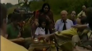 1.08.1982 г. Хаван после Пуджи Шри Ади Шакти. Челтнем. Англия.  1:09:34