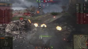 Type 5 heavy Наносит Нереальное Количество Дамага, В Мире Танков