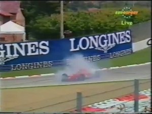 Формула 1. Разворот Алези на Гран-при Сан-Марино 1992 (пятничная квалификация)