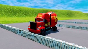 ЭПИЧЕСКИЙ Человек-паук, грузовик с колесами монстр-трака | BeamNG.drive