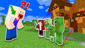 Майки защитил свою семью от Похитителя!? Майнкрафт Мультик