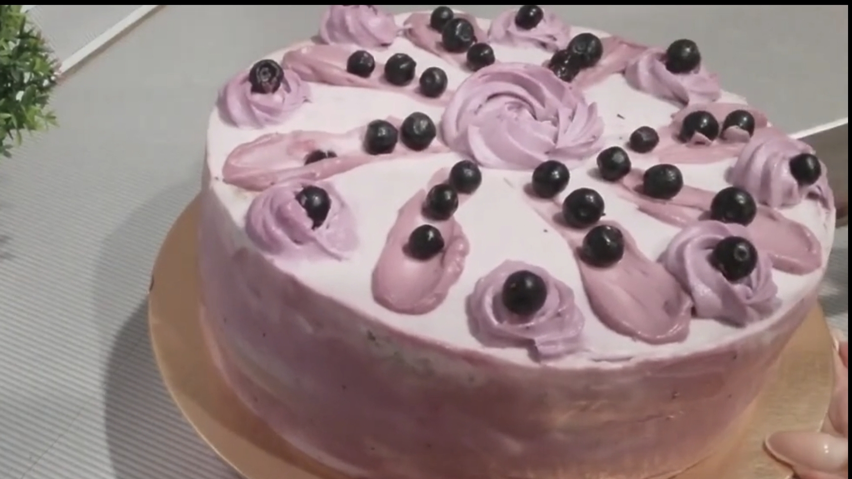 Торт «Черничное наслаждение»#торт #кулинария #рецепты #десерты