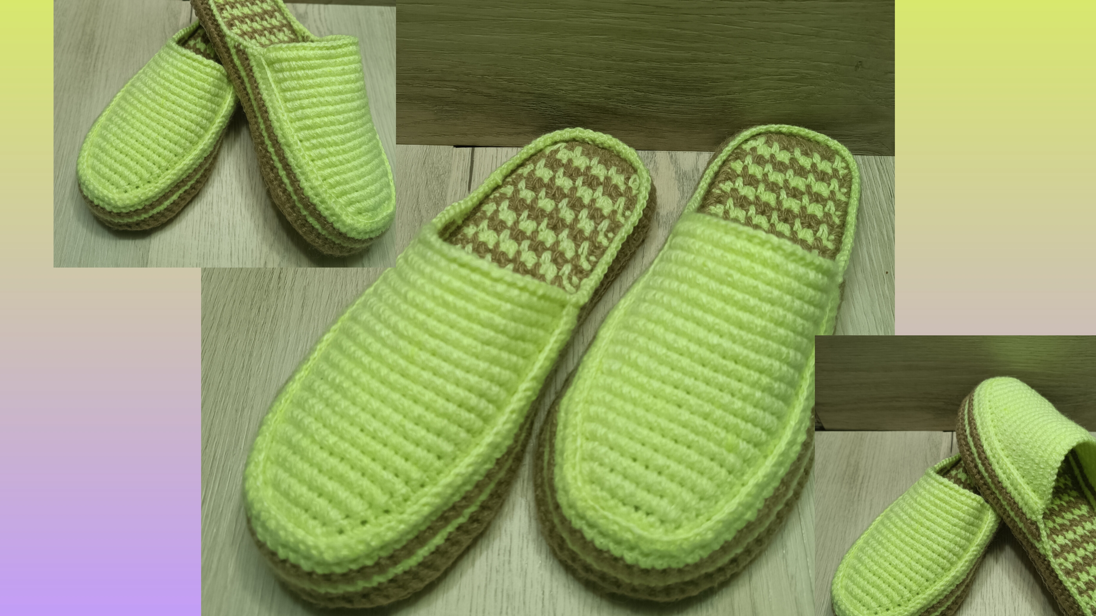 Женские тапочки крючком. 02.2026