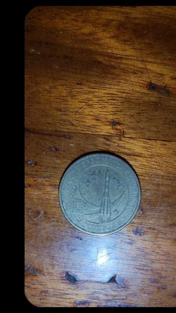 Монета, 10 рублей „ 50 лет первого полёта человека в космос ” #shorts