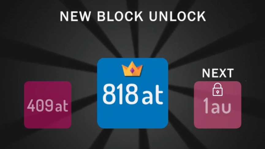 X2 Blocks (204at → 409at → 818at)