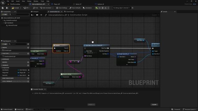 Урок RPG 22. Выброс предмета и виджет действий (Unreal Engine 5)