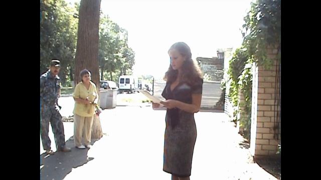 2011.09.03. Я на съемках экскурсии Дворянские усадьбы литературного квартала