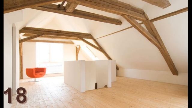 Балки в интерьере потолков мансард. 33 вида. фотообзор для вас