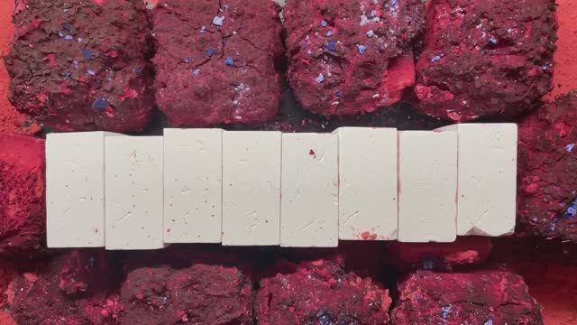 АСМР ❤️ Colour Chalk ❤️ Супер хрустящий мел смотреть онлайн