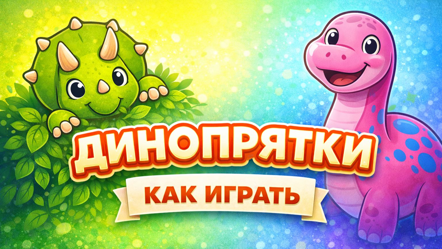 Динопрятки — правила настольной игры | Как играть с детьми