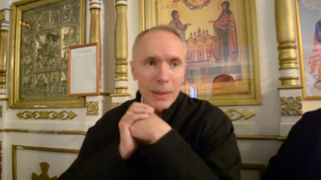 Проповедь + беседа с иподиаконом Александром Хлыновым 28.04.2023. Братство трезвости. смотреть онлайн